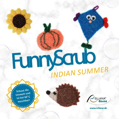 Funny Scrub Indian Summer - Anleitungsheft