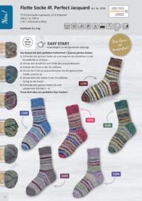 Farbkarte | Flotte Socke Perfect Jacquard